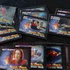 Trading Cards: EDICION LIMITADA STAR TREK DEEP SPACE NINE COLECCIÓN COMPLETA 50 CARDS