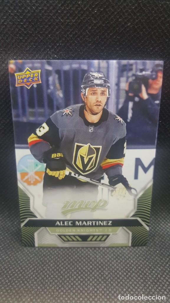 2020-21 UD MVP Hockey #4 Alec Martinez Vegas Golden Knights Official Upper  Deck Trading Card