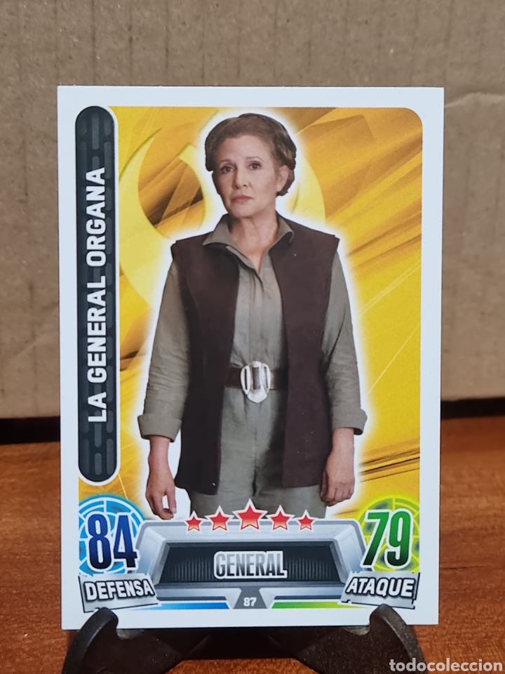 Trading cards: STAR WARS N&deg;87 TOPPS FORCE ATTAX - Foto 1