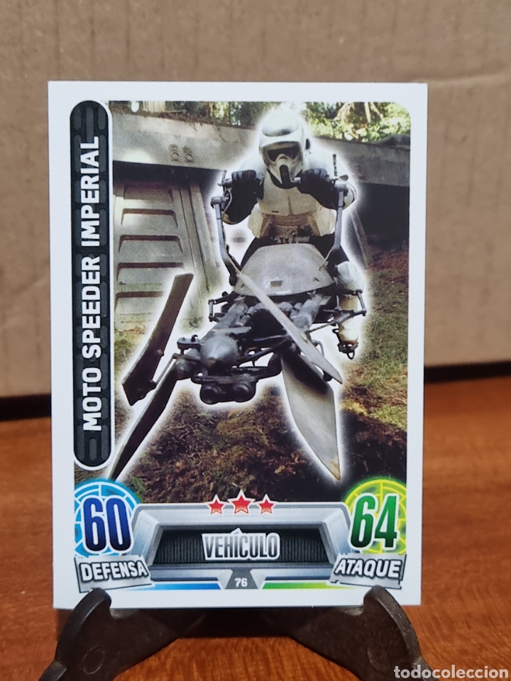 Trading cards: STAR WARS N&deg;76 TOPPS FORCE ATTAX - Foto 1