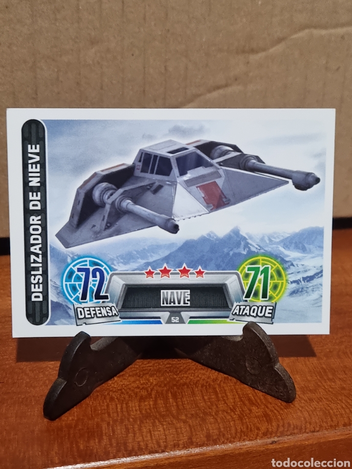 Trading cards: STAR WARS N&deg;52 TOPPS FORCE ATTAX - Foto 1
