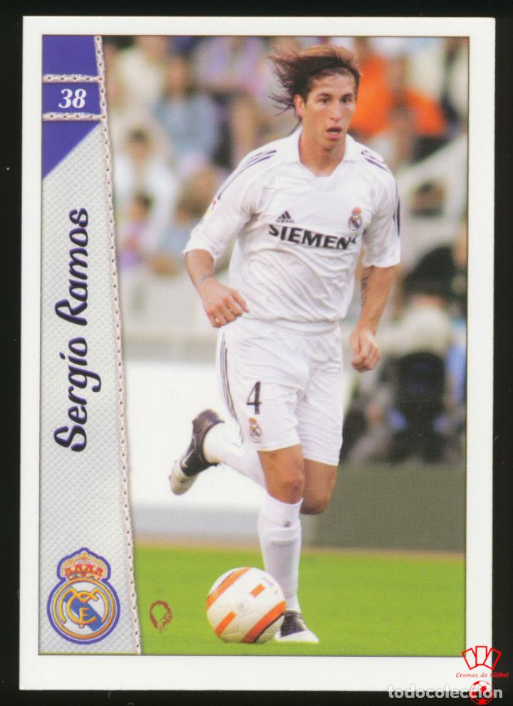 Trading Cards: #38. SERGIO RAMOS - Real Madrid CF 2006/2007 - Mundicromo Fichas Liga Card/Cromo 06/07