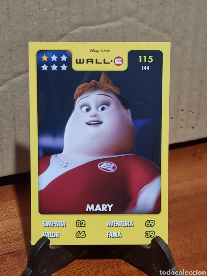 Trading cards: N&deg;115 WALL - E - MARY, DISNEY PIXAR CAPRABO - Foto 1