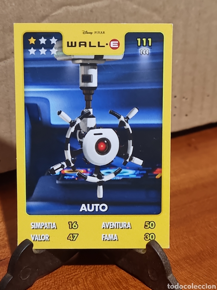Trading cards: N&deg;111 WALL-E - AUTO, DISNEY PIXAR CAPRABO - Foto 1