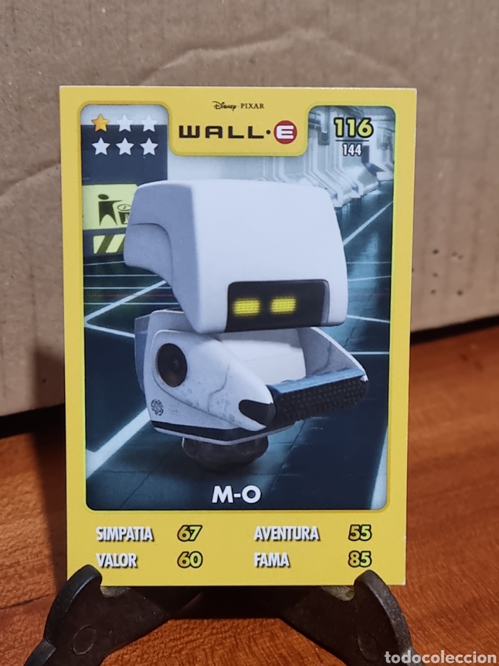 Trading cards: N&deg;116 WALL-E - M-O DISNEY PIXAR CAPRABO - Foto 1