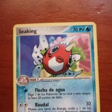 Trading Cards: CROMO TARJETA POKEMON COLECCION EX RUBY AND SAPPHIRE Nº 21 SEAKING. Lote 308825693
