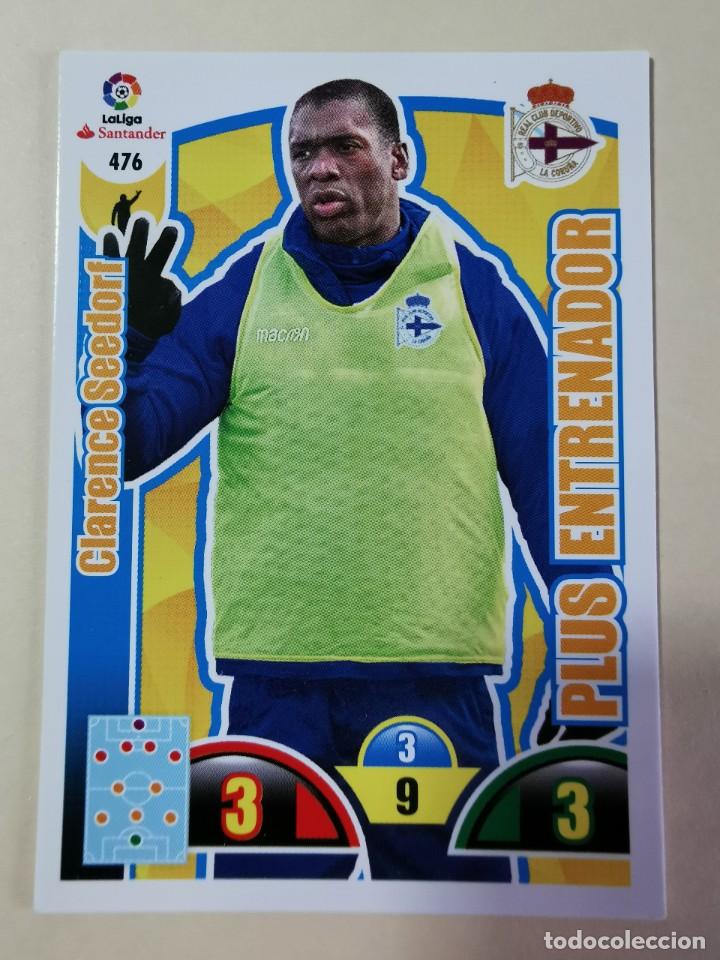 Trading cards: 476 CLARENCE SEEDORF DEPORTIVO PLUS ENTRENADOR CROMO CARD DE F&Uacute;TBOL LIGA ADRENALYN 2017 2018 17 18