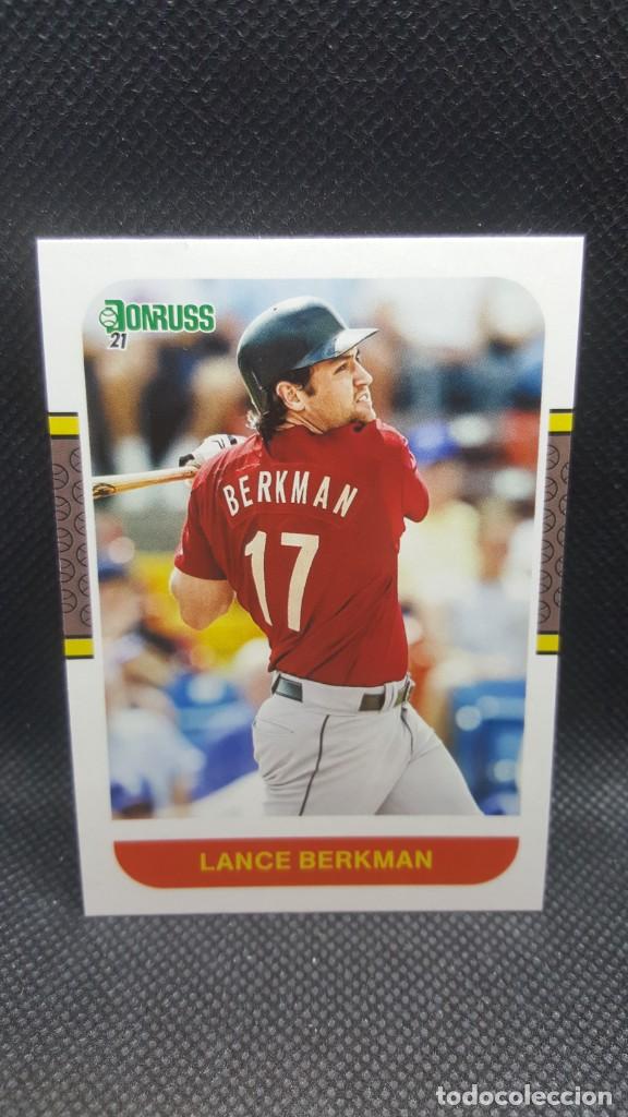 MLB Lance Berkman Signed Trading Cards, Collectible Lance Berkman