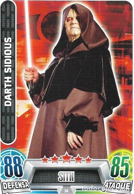 star wars - nº 123 - darth sidious, sith - topp - Buy Antique