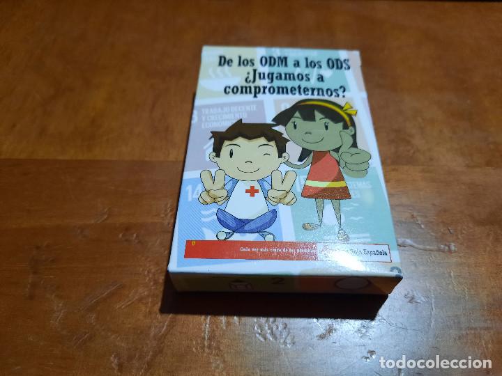 Cartas Colecion&aacute;veis: DE LOS ODM A LOS ODS. &iquest;JUGAMOS A COMPROMETERNOS?. JUEGO DE CARTAS. BUEN ESTADO. DIFICIL