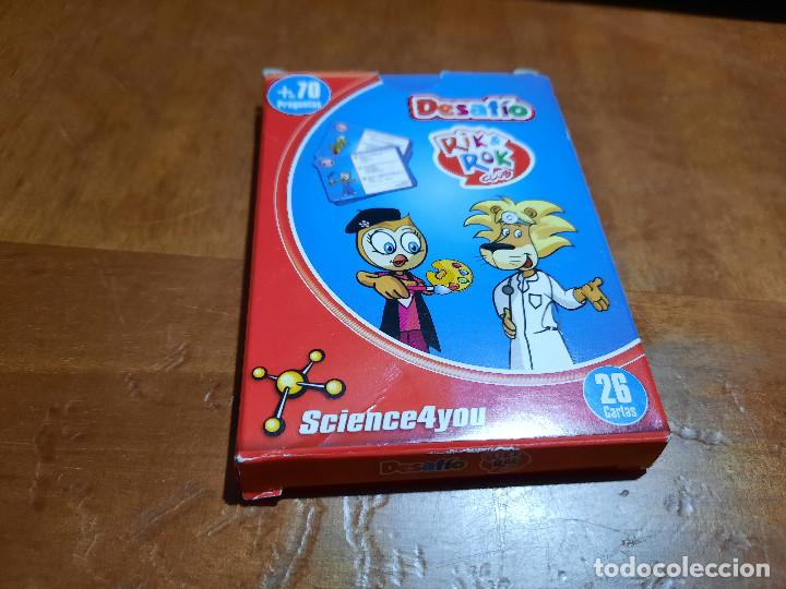 Sammelkarten: DESAFIO RIK & ROK. JUEGO DE CARTAS. COMPLETO. CAJA ALGO TOCADA. DIFICIL