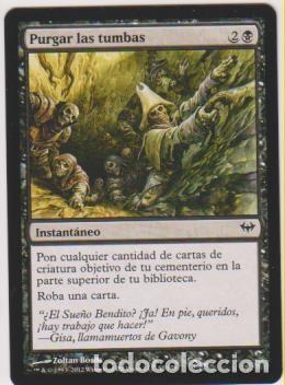Trading Cards: MTG MAGIC THE GATHERING PURGAR TUMBAS INSTANTANEO CARD NAIPE CROMO M