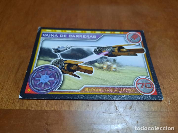 Cartes &agrave; &Eacute;changer: VAINA DE CARRERAS 8. REP&Uacute;BLICA GAL&Aacute;CTICA. STAR WARS TRADING CARD GAME. TOPPS. BUEN ESTADO
