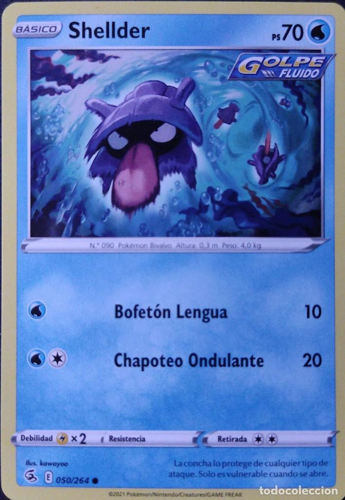 50/264 shellder - golpe fusion - trading card p - Buy Antique trading cards  on todocoleccion