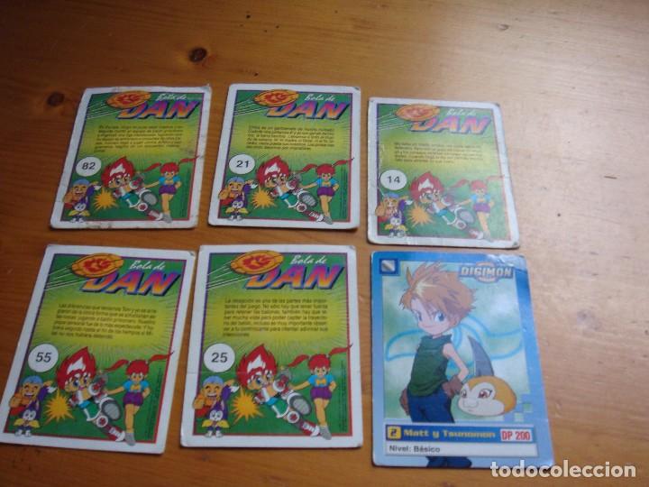 Trading cards: 6 CARTAS DAN Y DIGIMON - Foto 2