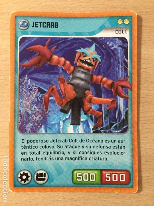 Trading cards: INVINZIMALS - 149 Jetcrab - Foto 1