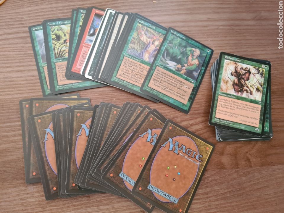Trading Cards: 100 CARTAS MAGIC DECK MASTER 1996