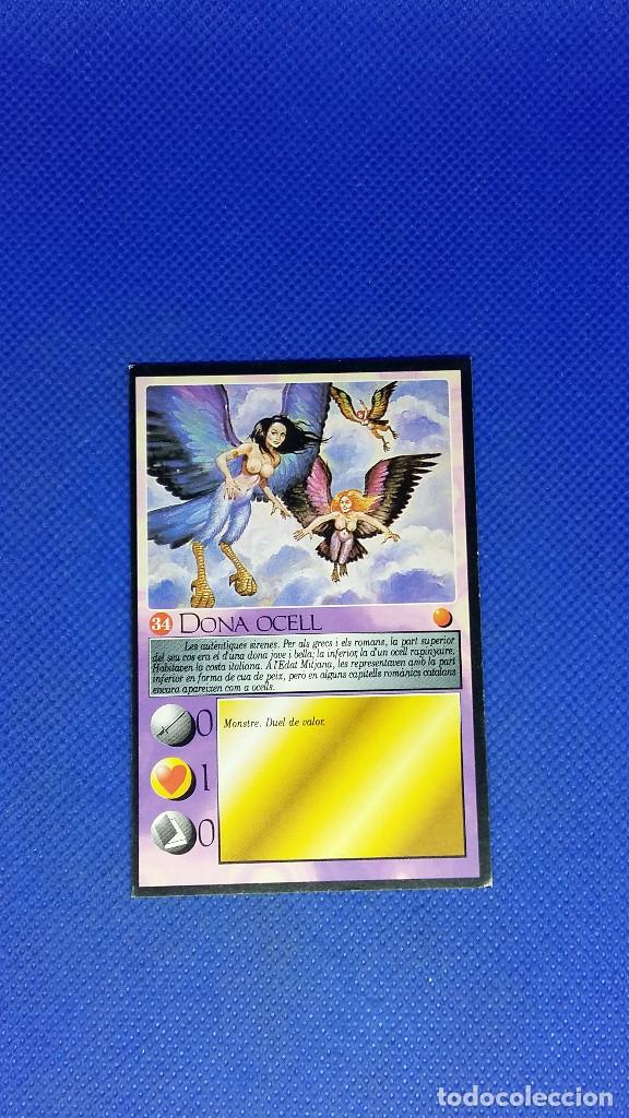 Trading Cards: HISTORIA MAGICA DE CATALUNYA 1996 AVUI CARTA N&ordm; 34 DONA OCELL