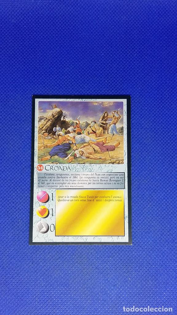 Trading Cards: HISTORIA MAGICA DE CATALUNYA 1996 AVUI CARTA N&ordm; 54 CROADA
