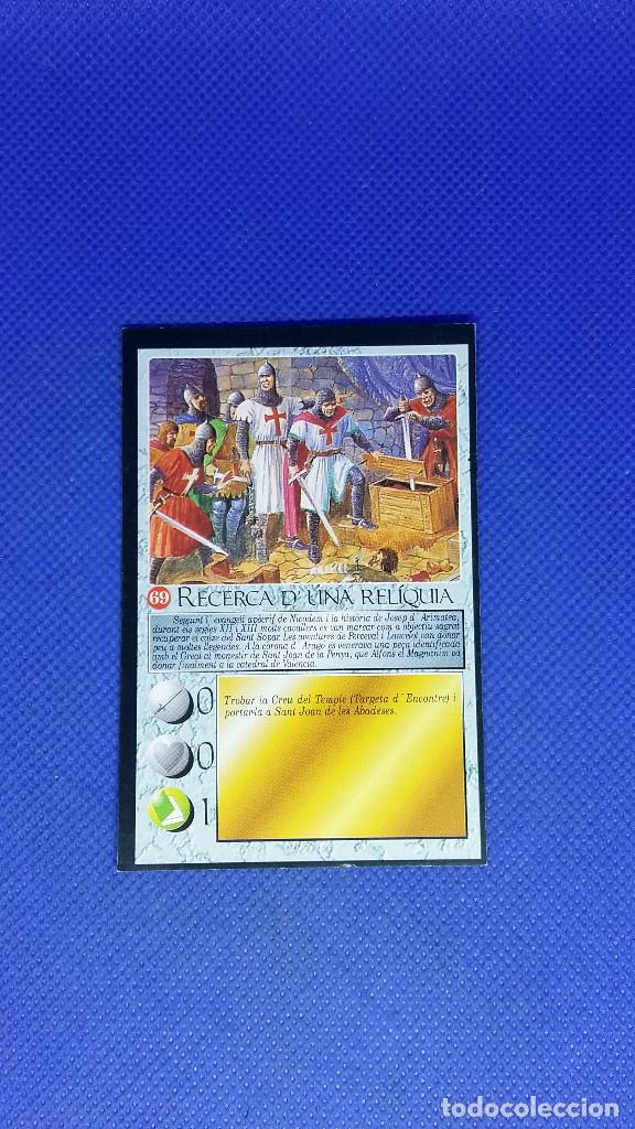 Trading Cards: HISTORIA MAGICA DE CATALUNYA 1996 AVUI CARTA N&ordm; 69 RECERCA D'UNA REL&Iacute;QUIA