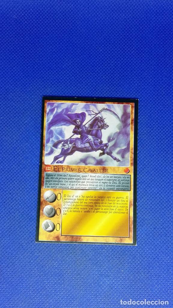 Trading Cards: HISTORIA MAGICA DE CATALUNYA 1996 AVUI CARTA N&ordm; 122 EL PRIMER CAVALLER
