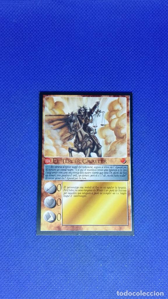 Trading Cards: HISTORIA MAGICA DE CATALUNYA 1996 AVUI CARTA N&ordm; 124 EL TRECER CAVALLER