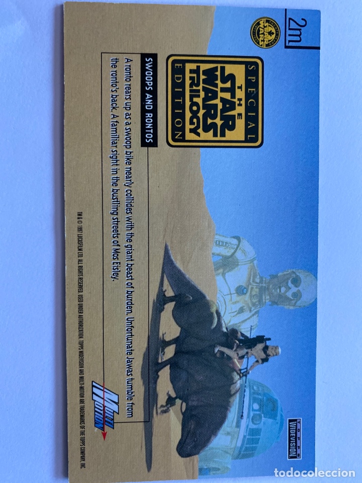 STAR WARS 3DI PROMOTIONAL CARD 2M 