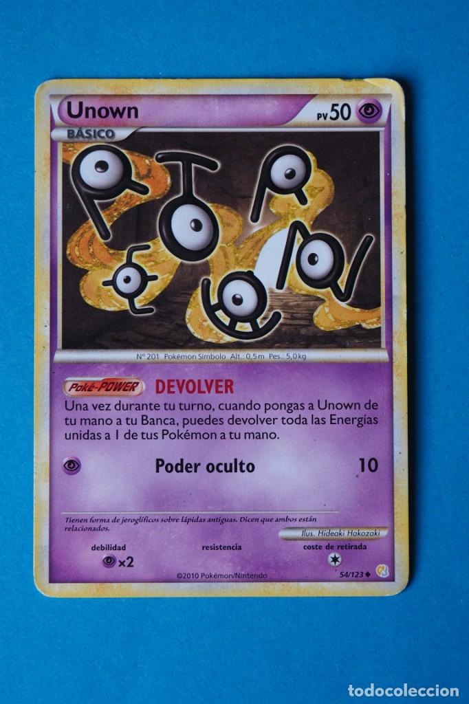 Trading cards: CARTA POK&Eacute;MON: UNOWN - Foto 1