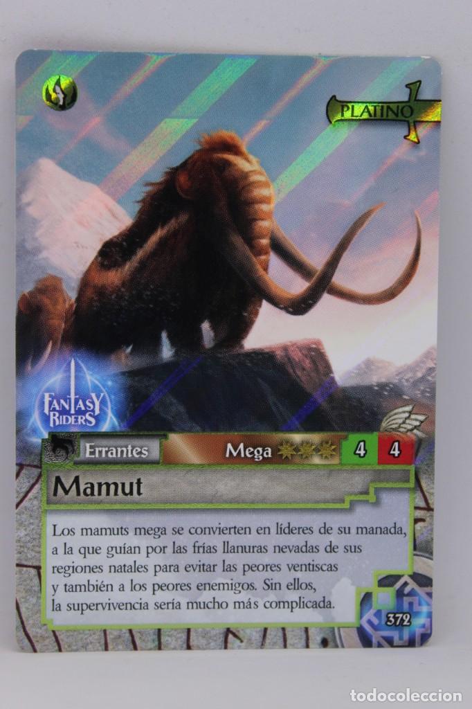 Trading cards: FANTASY RIDERS 2018 - N&ordm; 372 MAMUT ERRANTES PANINI - Foto 1