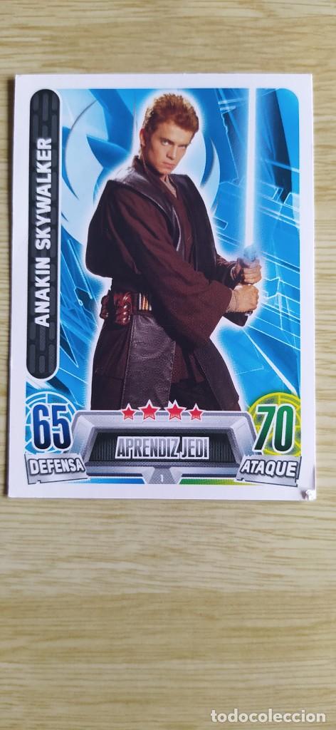 topps force attax (star wars) #2 anakin skywalk - Compra venta en