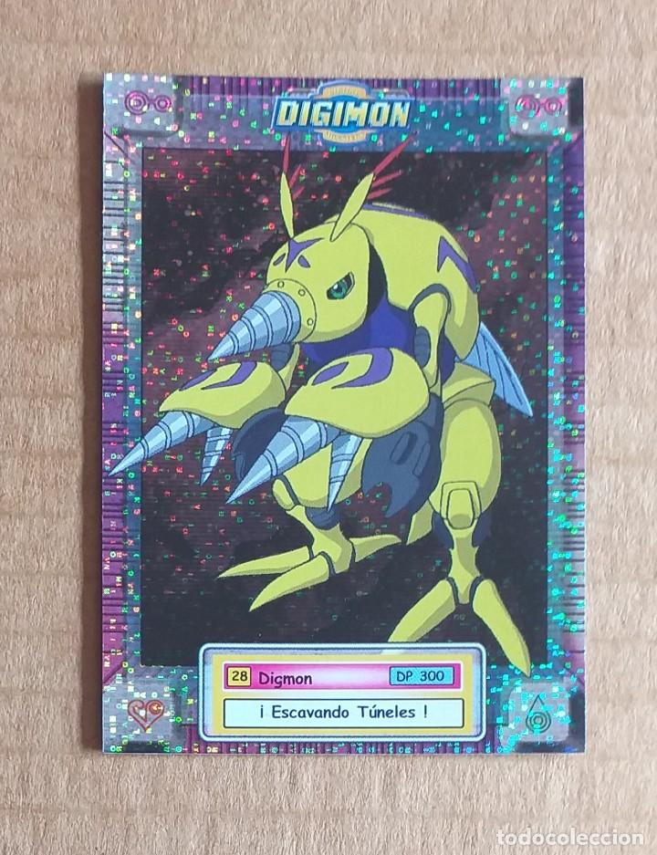 Trading cards: CARTA ESPECIAL n&ordm; 28 DIGMON DIGIMON SERIE 2 DE BANDAI. Nueva de sobre.