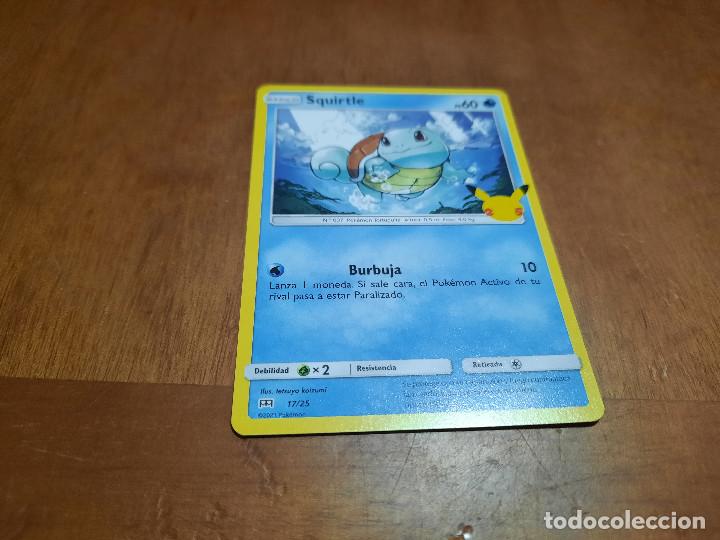 squirtle. pokemon. carta. cromo. buen estado. t - Buy Antique trading cards  on todocoleccion