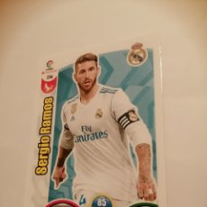 Trading Cards: TRADING CARD ADRENALYN 2017-18 REAL MADRID SERGIO RAMOS. Lote 325969818