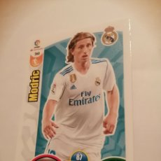 Trading Cards: TRADING CARD ADRENALYN 2017-18 REAL MADRID MODRIC. Lote 325969953