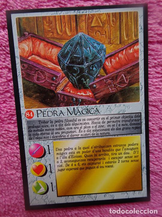 Trading Cards: hist&ograve;ria m&agrave;gica de catalunya 84 pedra m&agrave;gica avui 1996