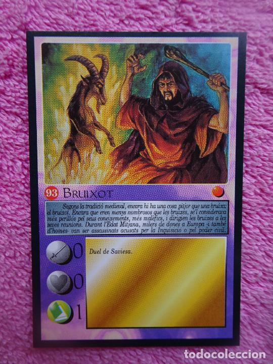 Trading Cards: hist&ograve;ria m&agrave;gica de catalunya 93 bruixot avui 1996