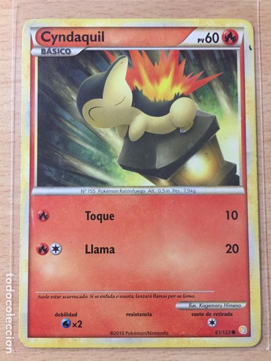 Trading cards: 2010 - CYNDAQUIL - POKEMON - Foto 1