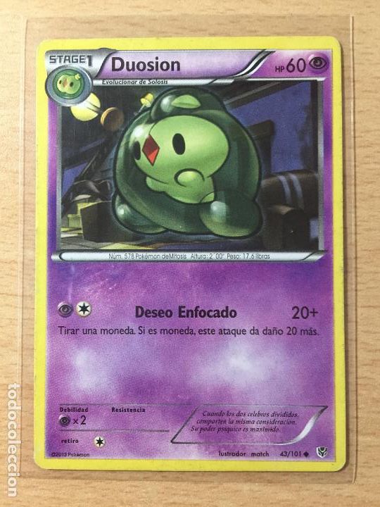 Trading cards: 2013 - DUOSION - POKEMON - Foto 1