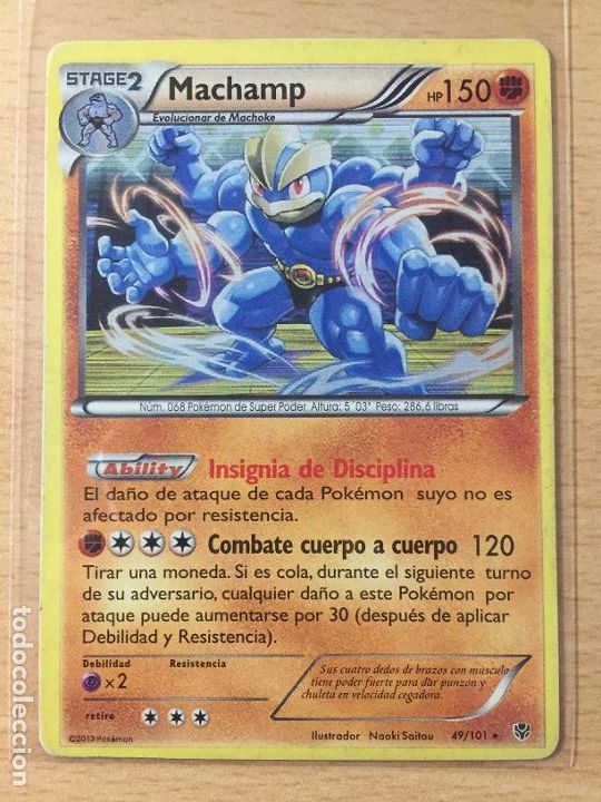 Trading cards: 2013 - MACHAMP - POKEMON - Foto 1
