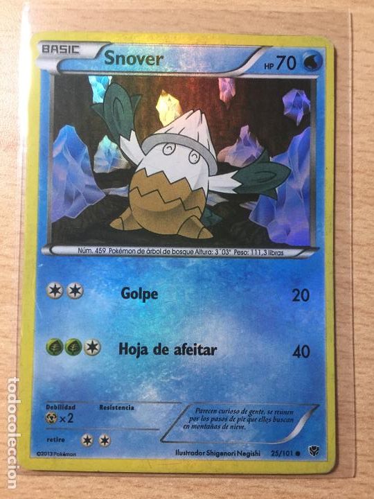 Trading cards: 2013 - SNOVER (HOLO) - POKEMON - Foto 1