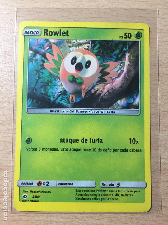 Trading cards: 2017 - ROWLET - POKEMON - Foto 1