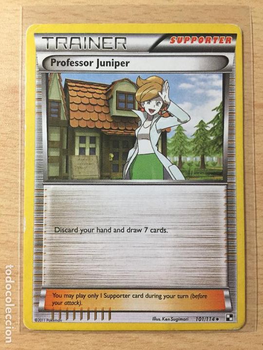 Trading cards: 2011 - PROFESSOR JUNIPER - POKEMON - Foto 1