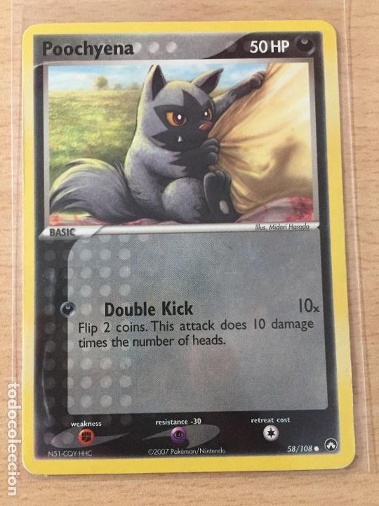 Trading cards: 2007 - POOCHYENA - POKEMON - Foto 1