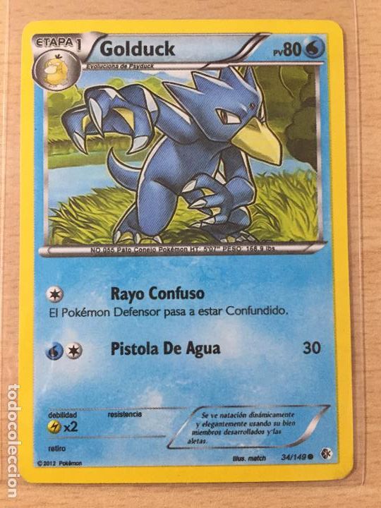Trading cards: 2012 - GOLDUCK - POKEMON - Foto 1