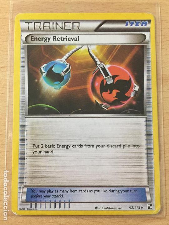 Trading cards: 2011 - ENERGY RETRIEVAL - POKEMON - Foto 1