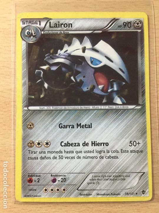 Trading cards: 2013 - LAIRON - POKEMON - Foto 1