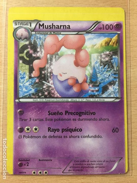 Trading cards: 2013 - MUSHARNA - POKEMON - Foto 1
