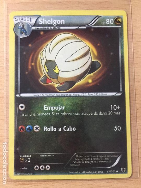 Trading cards: 2013 - SHELGON - POKEMON - Foto 1