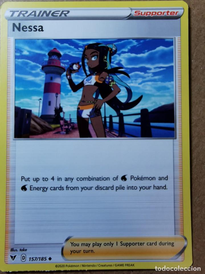 carta pokmon ingles trainer supporter nessa 15 - Buy Antique trading cards  on todocoleccion