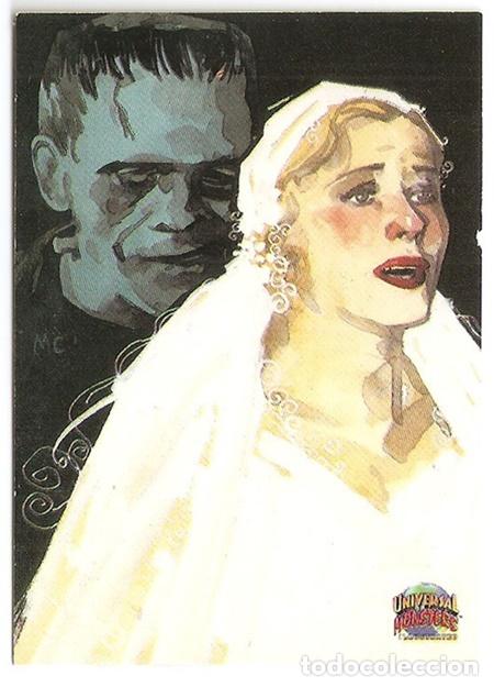 Trading Cards: Frankenstein (Mark Chiarello) / Topps Universal Monsters Illustrated, 20, trading card - 1991